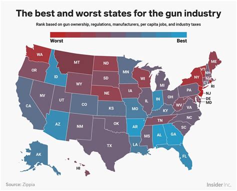 Alaska and Louisiana, where guns are lightly regulated, the rate of deaths by firearms (per. . Map of states with strictest gun laws